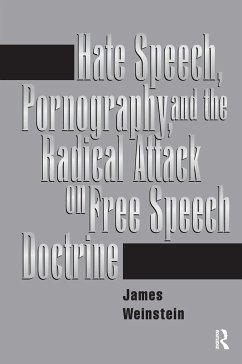 Hate Speech, Pornography, and Radical Attacks on Free Speech Doctrine - Weinstein, James