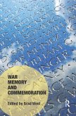 War Memory and Commemoration