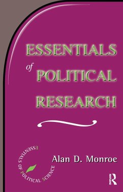 Essentials Of Political Research - Monroe, Alan