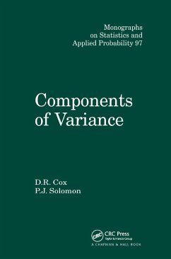 Components of Variance - Cox, D R; Solomon, P J