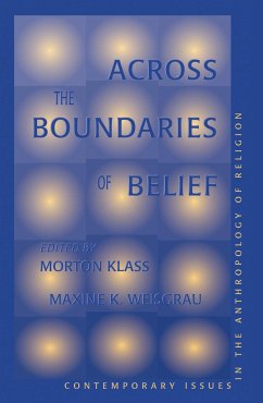 Across The Boundaries Of Belief - Klass, Morton; Weisgrau, Maxine