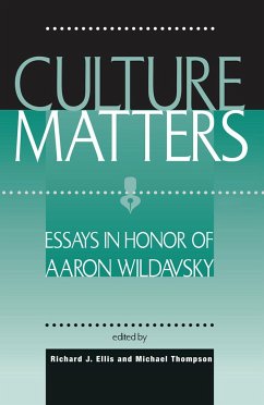 Culture Matters - Ellis, Richard J; Thompson, Michael
