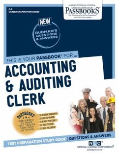 Accounting & Auditing Clerk (C-5): Passbooks Study Guide Volume 5 - National Learning Corporation