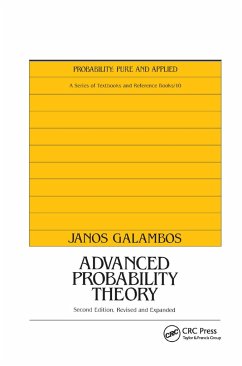 Advanced Probability Theory, Second Edition, - Galambos, Janos