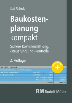 Baukostenplanung kompakt - E-Book (PDF) (eBook, PDF) - Schulz, Kai