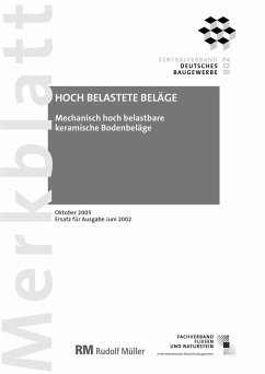 Cover Merkblatt Mechanisch hoch belastbare keramische Bodenbeläge (eBook, PDF)