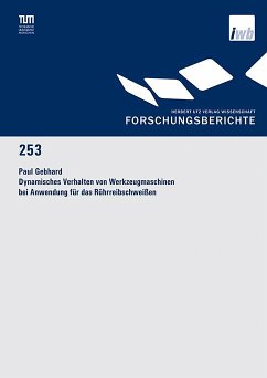 Dynamisches Verhalten von Werkzeugmaschinen bei Anwendung für das Rührreibschweißen (eBook, PDF) - Gebhard, Paul