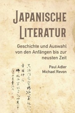 Japanische Literatur - Adler, Paul;Revon, Michael