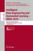 Intelligent Data Engineering and Automated Learning ¿ IDEAL 2019