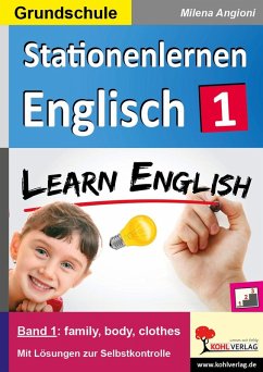 Stationenlernen Englisch / Grundschule (eBook, PDF) - Angioni, Milena