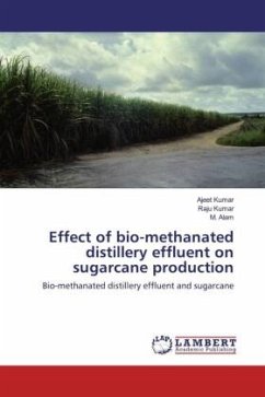 Effect of bio-methanated distillery effluent on sugarcane production