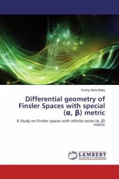 Differential geometry of Finsler Spaces with special (¿, ¿) metric - Baby, Sruthy Asha