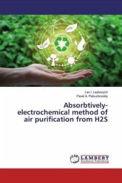 Absorbtively-electrochemical method of air purification from H2S