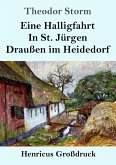 Eine Halligfahrt / In St. Jürgen / Draußen im Heidedorf (Großdruck)