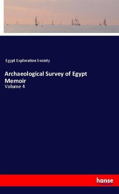 Cover Archaeological Survey of Egypt Memoir