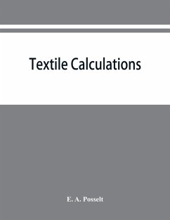 Textile calculations - A. Posselt, E.