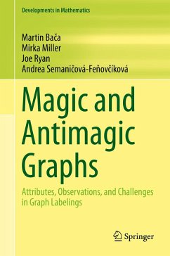 Magic and Antimagic Graphs (eBook, PDF) - Baca, Martin; Miller, Mirka; Ryan, Joe; Semanicová-Fenovcíková, Andrea
