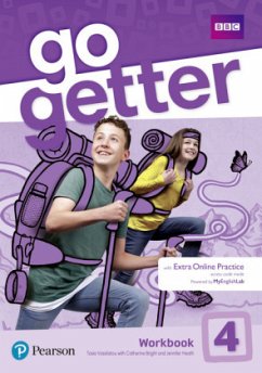 GoGetter 4 Workbook with Online Homework PIN Code Pack, m. 1 Beilage, m. 1 Online-Zugang - Vassilatou, Tasia