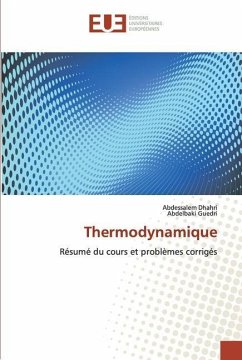 Thermodynamique - Dhahri, Abdessalem;Guedri, Abdelbaki