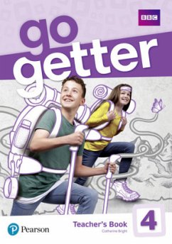 GoGetter 4 Teacher's Book with MyEnglishLab & Online Extra Homework + DVD-ROM Pack, m. 1 Beilage, m. 1 Online-Zugang - Zervas, Sandy