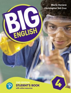 Cover Big English AmE 2nd Edition 4 Student Book with Online World Access Pack, m. 1 Beilage, m. 1 Online-Zugang