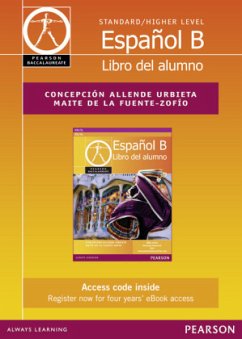 Cover Pearson Baccalaureate Español B ebook only edition for the IB Diploma (etext)