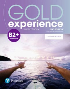 Cover Gold Experience 2nd Edition B2+ Student's Book with Online Homework Pack, m. 1 Beilage, m. 1 Online-Zugang