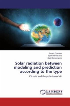 Solar radiation between modeling and prediction according to the type