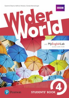 Cover Wider World 4 Students' Book with MyEnglishLab Pack, m. 1 Beilage, m. 1 Online-Zugang