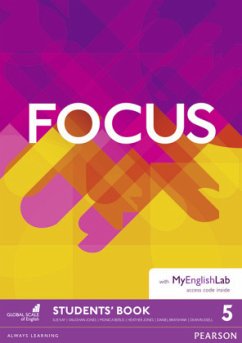 Cover Focus BrE 5 Students' Book & MyEnglishLab Pack, m. 1 Beilage, m. 1 Online-Zugang