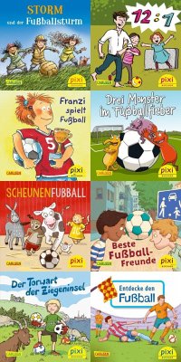 Pixi-8er-Set 267: Pixi spielt Fußball (8x1 Exemplar) - Birck, Jan;L'Arronge, Lilli;Paulsen, Rüdiger
