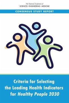 Criteria for Selecting the Leading Health Indicators for Healthy People 2030 - National Academies of Sciences Engineering and Medicine; Health And Medicine Division; Board on Population Health and Public Health Practice; Committee on Informing the Selection of Leading Health Indicators for Healthy People 2030