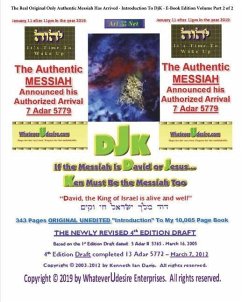 If The Messiah Is David Or Jesus - Ken Must Be The Messiah Too! The 