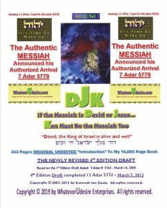 Cover If The Messiah Is David Or Jesus - Ken Must Be The Messiah Too! The 