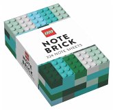 Lego(r) Note Brick (Blue-Green)