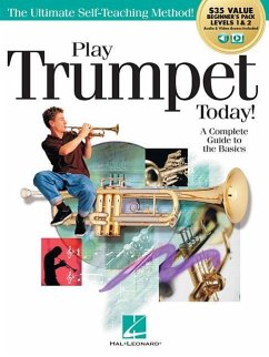 Play Trumpet Today! Beginner's Pack: Method Books 1 & 2 Plus Online Audio & Video - Menghini, Charles