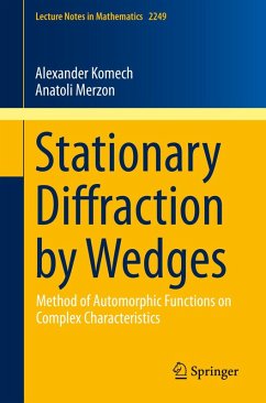 Stationary Diffraction by Wedges (eBook, PDF) - Komech, Alexander; Merzon, Anatoli