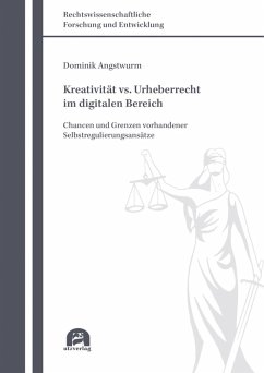 Cover Kreativität vs. Urheberrecht im digitalen Bereich (eBook, PDF)