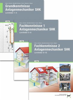 Paketangebot Das Gesellenstück. Anlagenmechaniker SHK. Lernfelder 1-15 - Wagner, Josef;Übelacker, Eugen;Pusch, Peter