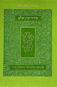 Koren Shalem Siddur with Tabs, Compact, Green - Koren Publishers
