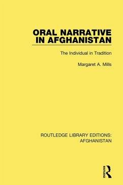 Cover Oral Narrative in Afghanistan (eBook, PDF)