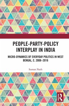 Cover People-Party-Policy Interplay in India (eBook, ePUB)