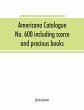 Americana Catalogue No. 600 including... - Bild 1