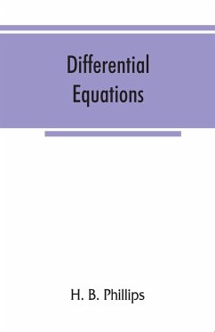 Differential equations - B. Phillips, H.