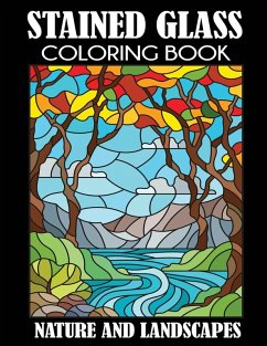 Cover Stained Glass Coloring Book