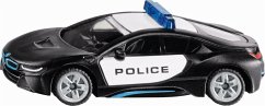 SIKU 1533 - Police, US-Polizeiauto, BMW i8, schwarz/weiß