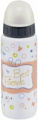 Emsa Light Steel Trinkflasche Best Friends 0,6l 518367