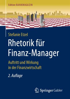 Rhetorik für Finanz-Manager (eBook, PDF) - Etzel, Stefanie