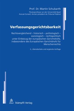 Verfassungsgerichtsbarkeit (eBook, PDF) - Schubarth, Martin