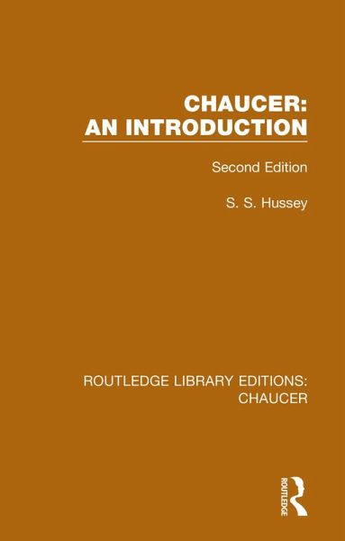 Chaucer: An Introduction (eBook, ePUB)